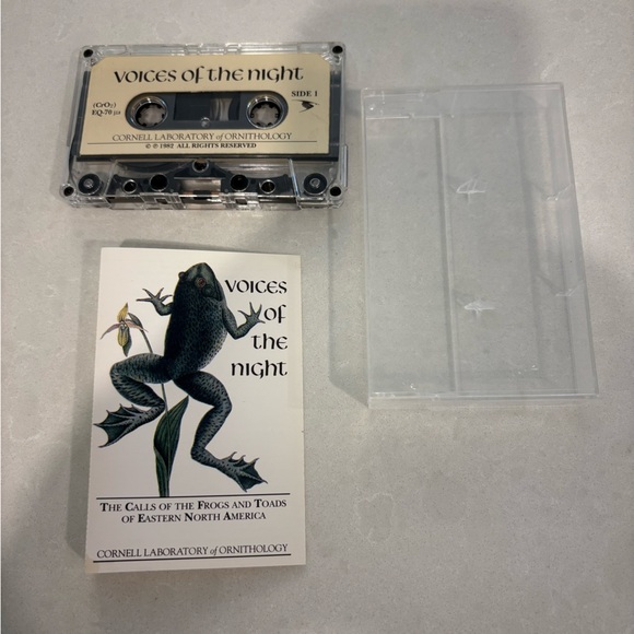 Vintage Voices of the Night Frog & Toad Cassette Tape - Picture 4 of 7